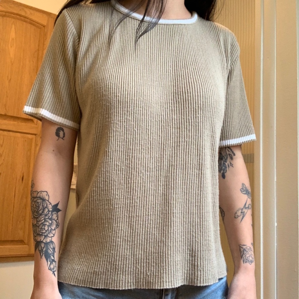 Ribbed tshirt